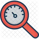 Magnifier meter  Icon