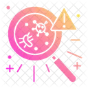 Magnifier Virus Icon