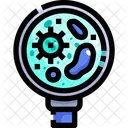 Magnifiers Glass Magnifiers Virus Icon