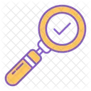 Approved Search Magnifying Icon