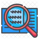 Magnifying Search Read Icon