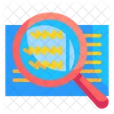Magnifying Search Read Icon