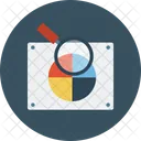 Magnifying Glass Print Icon