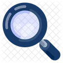 Magnifying Glass Education Icon