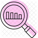 Magnifying Analysis Zoom Icon