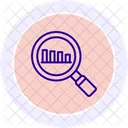 Magnifying analysis  Icon