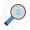 Magnifying find tools  Icon