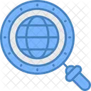 Magnifying Glass Magnifier Globe Icon