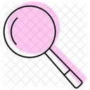 Magnifying Glass Color Shadow Thinline Icon Icon