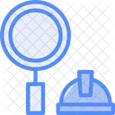 Magnifying Glass Observation Examination Icon