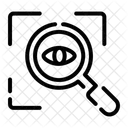 Magnifying Glass Visualization Root Cause Icon