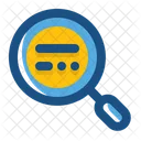 Magnifying Glass Education Learning Icon