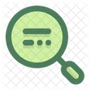 Magnifying Glass Education Learning Icon