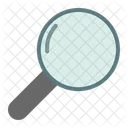 Magnifying Glass Education Student Icon