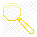 Magnifying Glass Scientific Icon