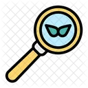 Magnifying Glass Plant Ecology And Environment Icon