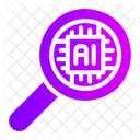 Magnifying Glass Search Loupe Icon