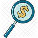 Magnifying Glass Magnifier Business Icon