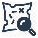 Magnifying Glass Lens Investigation Icon