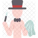 Mago Ilusionista Mago Icono