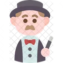 Mago Ilusionista Mago Icono