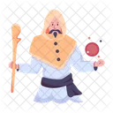 Mago Gandalf Magico Ícone