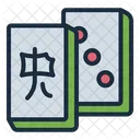 Mahjong Juego Fichas Icono