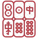 Mahjong-Spiel Symbol