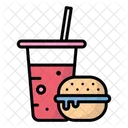 Fast Food Junk Food Mahlzeit Symbol