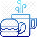Mittagessen Symbol