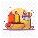 Mahlzeit  Symbol