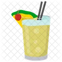 Mai Tai Stirring Pins Beach Paradise Icon