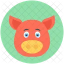 Maiale Animale Tapiro Icon