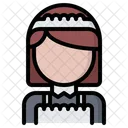 Maid Woman Clean Icon