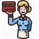 Maid Clean Up Housekeeping Icon