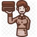 Maid Clean Up Housekeeping Icon
