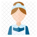 Maid Wanita Receptionist Icon