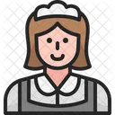 Maid Housekeeper Job Icon