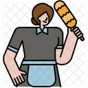 Maid Cook Housekeeper Icon