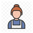 Maid Housekeeping Home Cleaning Icon