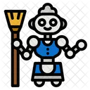 Robot Artificial Intelligence Electronics Maid Icon