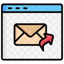 Mail Forward Arrow Icon