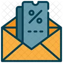 Mail Message Coupon Icon