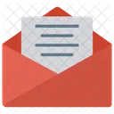 Mail Open Message Icon