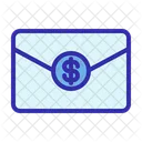 Business Envelope Dollar Icon