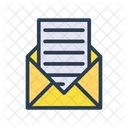 Latter Open Mail Icon