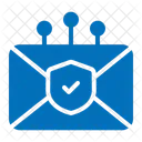 Mail Security Service Protection Icon