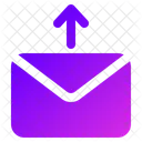 Mail Upload Email Icon