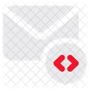 Mail Code Coding Icon