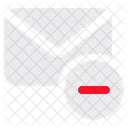 Mail Remove Dm Icon